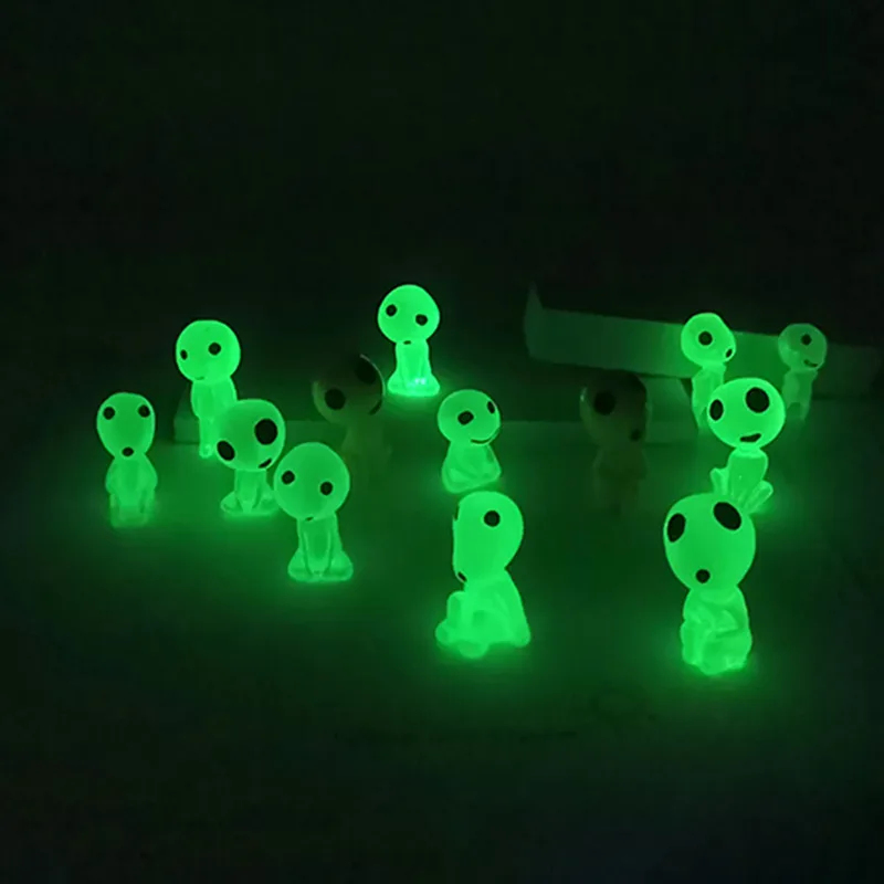 Aquarium Marine Fish - Świecące Elfy Mini Figurki Dekoracja do