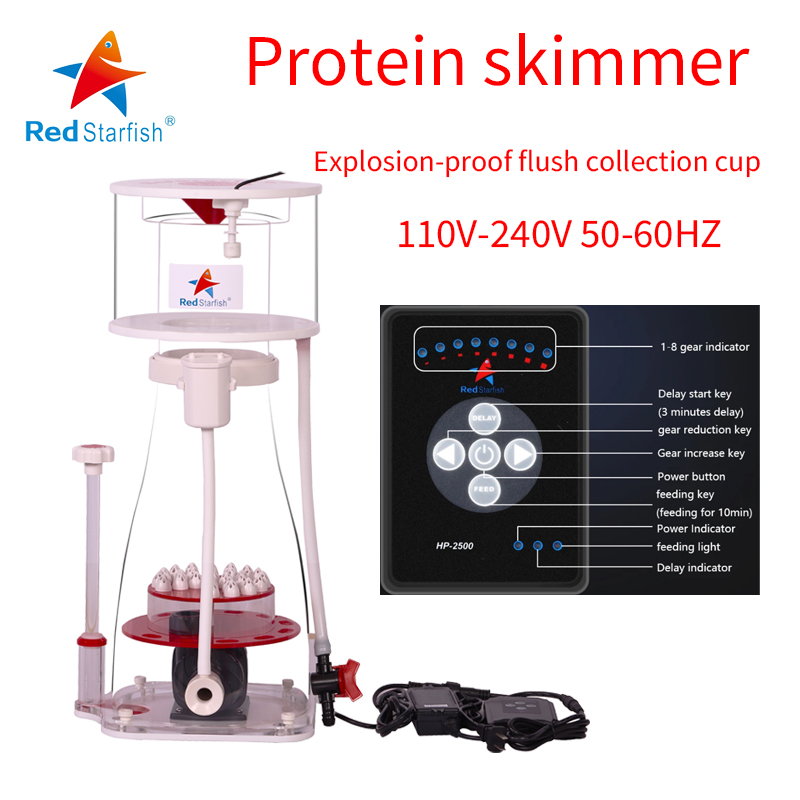 110-240V Red Starfish Aquarium – Marine Aquarium Protein Skimmer recenzja i cena