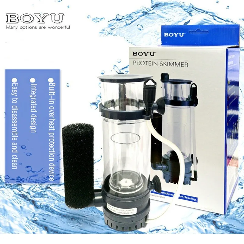 Filtr proteinowy BOYU 6W/8W, w – Marine Aquarium Protein Skimmer recenzja i cena