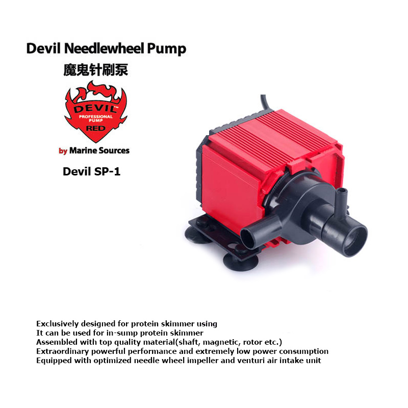 Pompa igłowa Red Devil do skim – Marine Aquarium Return Pump recenzja i cena